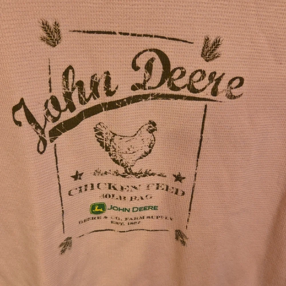 John Deere Light Pink Long Sleeve Tee - Picture 3 of 4